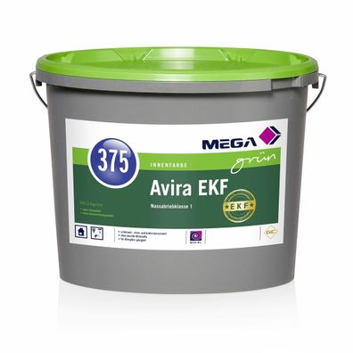 MEGA 375 Avira EKF 12,5 Liter weiß