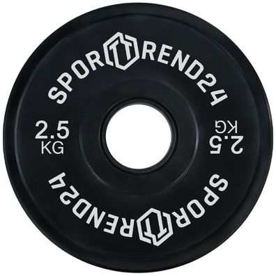 Sporttrend 24® Gewichtsscheibe 2,5kg | Hantelscheibe Gewichtscheibe