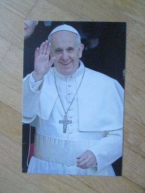 Jorge Mario Kardinal Bergoglio Papst Franziskus - rare Karte Wahl 2013!!!