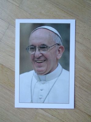 Jorge Mario Kardinal Bergoglio Papst Franziskus - rare Karte, Gebetskarte!!!