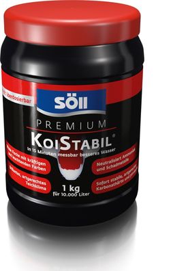 Söll Teichpflege 1 Kg Premium KoiStabil Wasseroptimierer für 10 Qbm