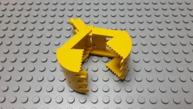 Lego 1 Greifarm Kragarm Bagger Schaufel Gelb ohne Feder Nummer 3492c01