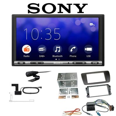 Sony Autoradio Apple CarPLay Android Auto für Seat Ibiza IV ab 2008 ohne Canbus