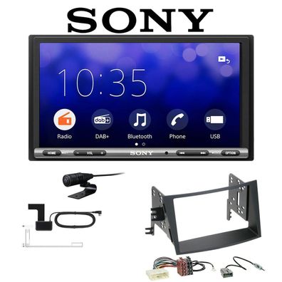 Sony Autoradio Apple CarPLay Android Auto für Subaru Legacy V 2009-2014 schwarz