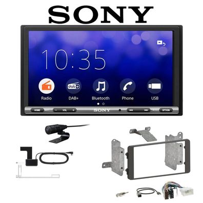 Sony Autoradio Apple CarPLay Android für Mitsubishi L 200 / Triton ab 2015 piano