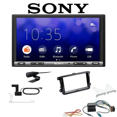 Sony Autoradio Apple CarPLay Android Auto für Skoda Praktik piano black