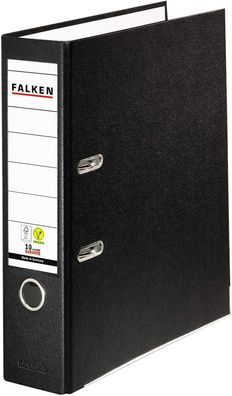 Original Falken PP-Color Kunststoff-Ordner. Made in Germany. 8 cm breit DIN A4 ...