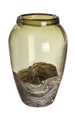 Glasart Vase "Casca", Höhe 27cm, von Gilde