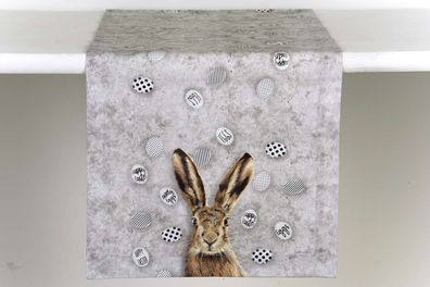 Tischläufer "Oh My Rabbit", 45x150cm, von Ihr Ideal Home Range
