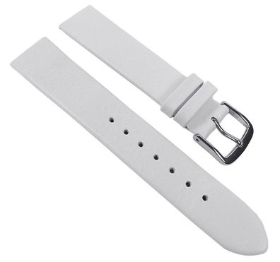 EULIT Ersatzband Leder, weiß | passend für Skagen zum Verschrauben