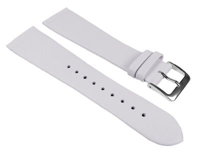 Minott Uhrenarmband Leder XL weiß passend zu Skagen / Boccia 23118S