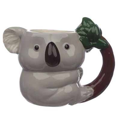 Koala geformte Tasse aus Dolomit-Keramik