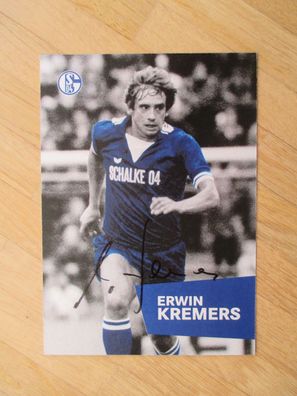 FC Schalke 04 - Erwin Kremers - handsigniertes Autogramm!!!
