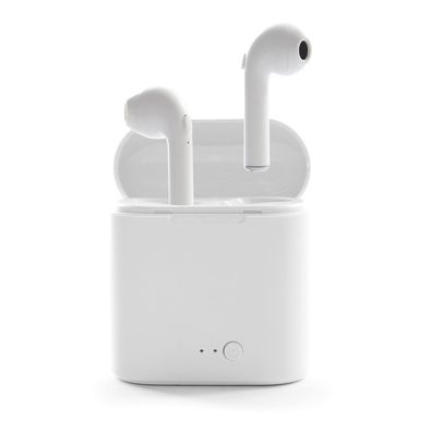 Wiltec Bluetooth-In-Ear-Kopfhörer Ohrhörer kabellos Bluetooth 5.0 Ladestation