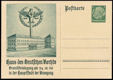 Deutsches REICH Nr P237 Ungebraucht Postkarte X59FDE2