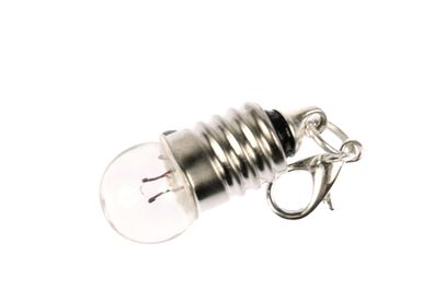 Glühbirne Glas Lampe Charm Zipper Pull Anhänger Bettelanhänger Miniblings Glas