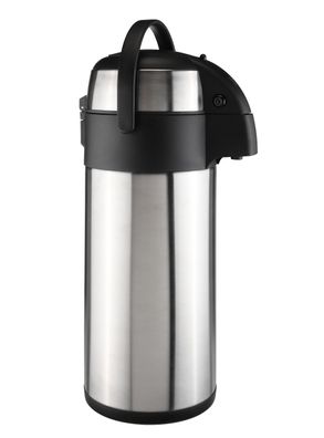 Airpot Isolier Pumpkanne drehbar - 5 L - Edelstahl Thermo Kaffee Tee Kanne