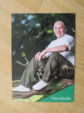 SWR Starkoch Timo Böckle - handsigniertes Autogramm!!