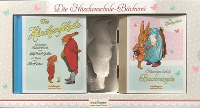 Die Häschenschule-Bäckerei - Fritz Koch-Gotha - Bilderbuch Backrezepte Backform NEU