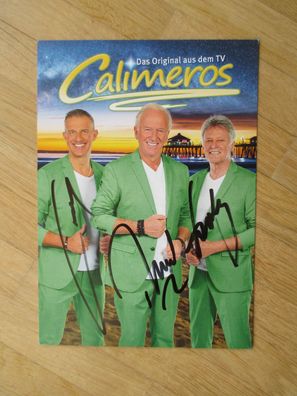 Schweiz Schlagerstars Die Calimeros - handsignierte Autogramme!
