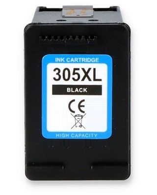 Druckerpatrone kompatibel zu HP 305 XL schwarz, black 3YM61AE, 3YM62AE - 18 ml Inhalt