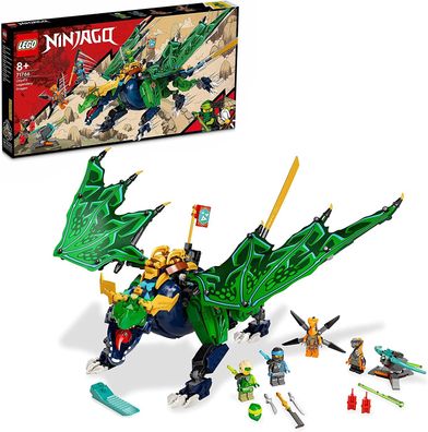 LEGO 71766 Ninjago Lloyds legendärer Drache, Spielzeug für Jungen und Mädchen ab ...