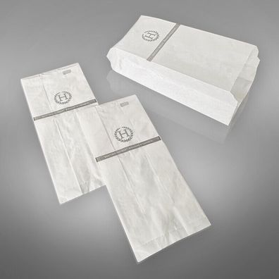 500 Stk. Papierflachbeutel weiß Tüten Papier Beutel Papiertüten Hygienische Tüte