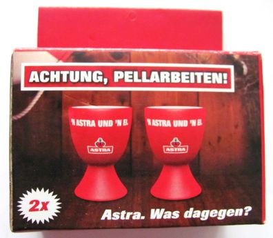 Astra Brauerei - ´n Astra und ´n Ei - 2 Eierbecher