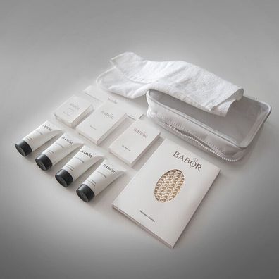 BABOR Kosmetik Reise-Set , Reise Kosmetiktasche , Travel Kit , Cosmetic Bag