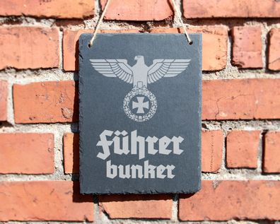 Schiefertafel "Führerbunker" #0097 Wehrmacht