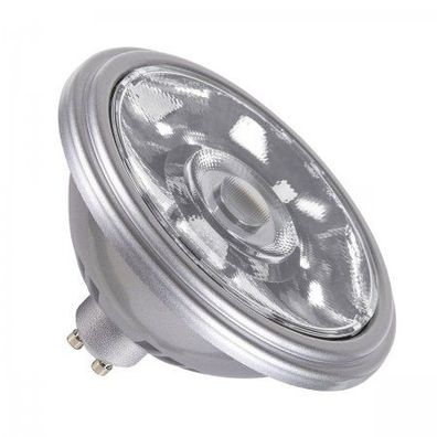 SLV 1005278 QPAR111 GU10 LED Lichtquelle silber 12,5W 3000K CRI90 10°