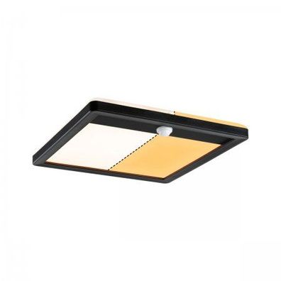 Paulmann 94709 LED Außenpanel Lamina Backlight Bewegungsmelder eckig schwarz