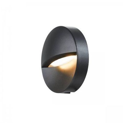 SLV Leuchte 1002868 Downunder OUT round WL Outdoor LED Wandeinbauleuchte anthrazit 30