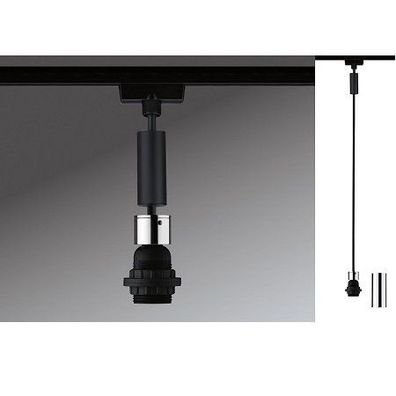 Paulmann Design URail No. 96919 URail DecoSystems Pendel schwarz max.20W E27