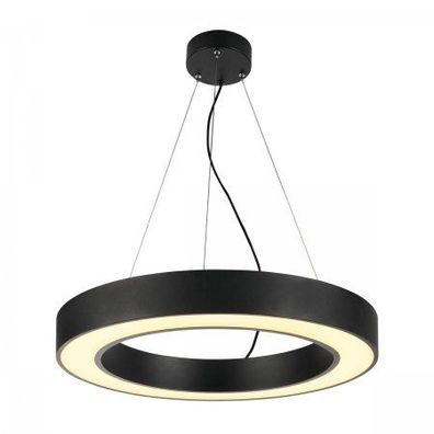 SLV No. 133840 MEDO PRO 60 RING Pendelleuchte schwarz LED