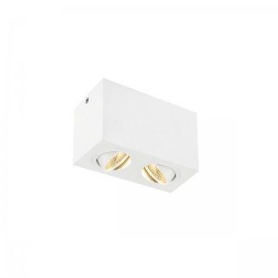 SLV No. 1002008 Triledo Double LED Indoor Deckenaufbauleuchte weiß 3000K