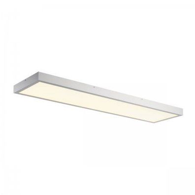 SLV No. 1001509 PANEL 1200x300mm LED Indoor Deckenaufbauleuchte4000K silbergrau