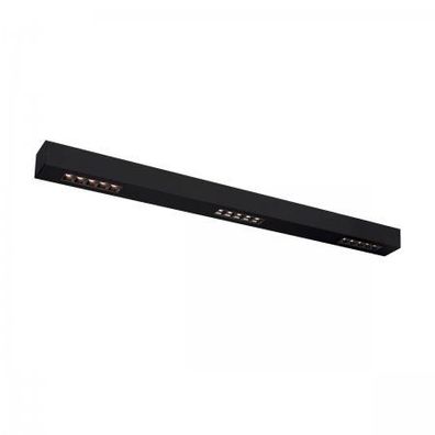 SLV No. 1000686 Q-LINE CL LED Indoor Deckenaufbauleuchte 1m BAP schwarz 3000K