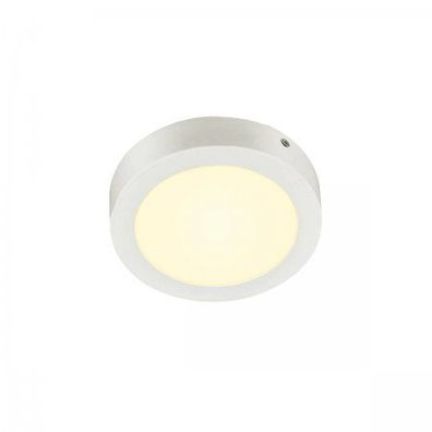 SLV Leuchte 1003015 SENSER 18 Indoor LED Deckenaufbauleuchte rund weiß