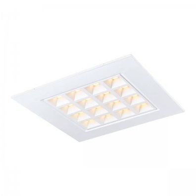 SLV 1003078 PAVONO 620x620 Indoor LED Deckeneinbauleuchte weiß 3000K UGR19