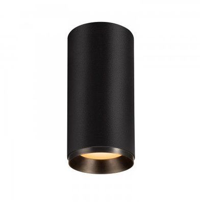 SLV 1004604 Numinos CL DALI L LED Deckenaufbauleuchte schwarz 2700K 60°