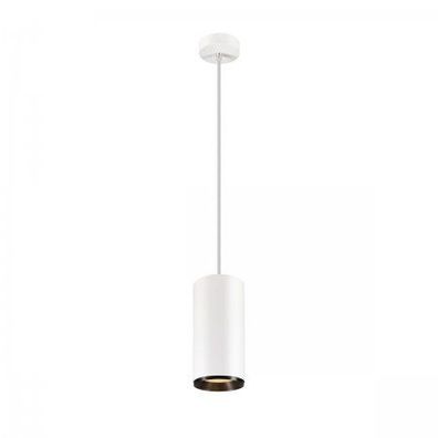 SLV 1005709 NUMINOS® XL PHASE Pendelleuchte weiß schwarz 36W 2700K 36°