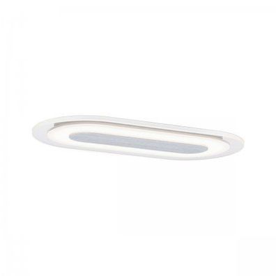 Paulmann No. 92908 Einbauleuchte LED Whirl oval 8W Alu Satin dimmbar