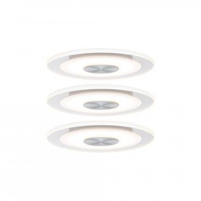 Paulmann No. 92907 Einbauleuchte LED Whirl rund 5,5W dimmbar 3-Set