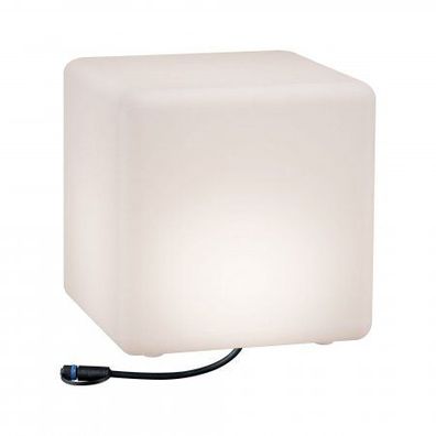 Paulmann No. 94181 Plug&Shine Lichtobjekt Cube 30 cm Warmweiß IP67