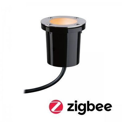 Paulmann 94588 Plug&Shine LED Bodeneinbauleuchte Smart Home Zigbee tunable warm