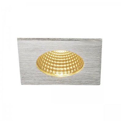 SLV No. 1002103 PATTA-I LED Outdoor Deckeneinbauleuchte eckig IP65 alu 1800-3000K