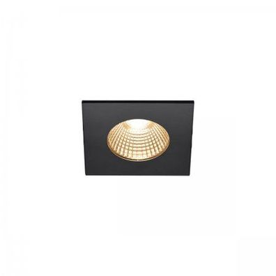 SLV No. 1002101 PATTA-I LED Outdoor Deckeneinbauleuchte eckig IP65 schwarz 1800-3000K