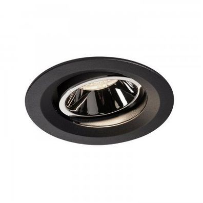 SLV 1003606 Numinos MOVE DL M LED Einbauleuchte schwenkbar schwarz chrom 4000K 40°