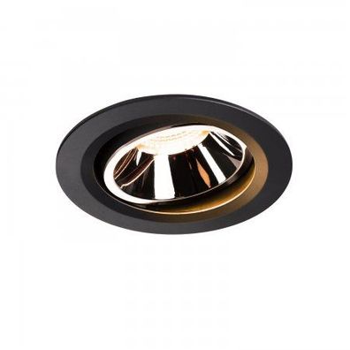 SLV 1003633 Numinos MOVE DL L LED Einbauleuchte schwenkbar schwarz chrom 2700K 55°
